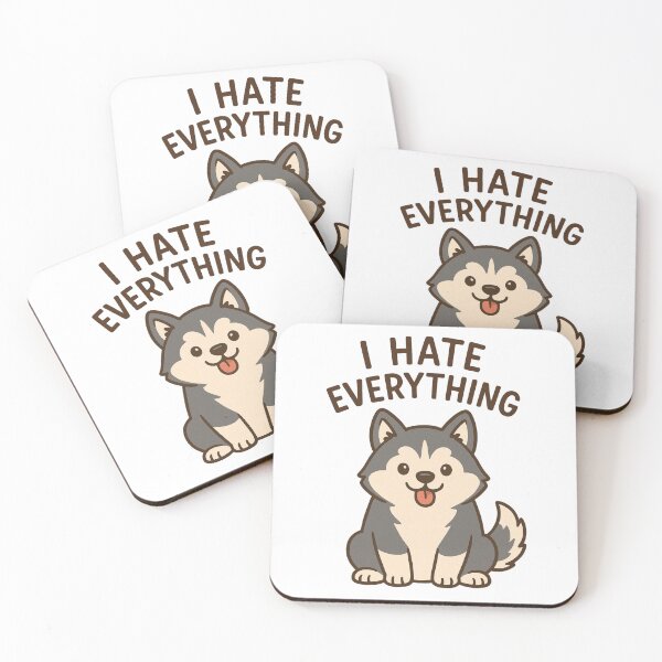 Item preview, Sarcastic Husky Mood designed and sold by Inkmatic Studio.