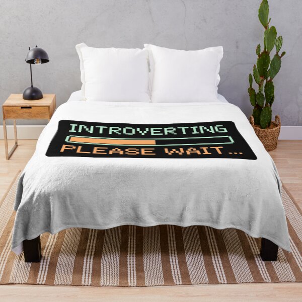 Item preview, introverting, please wait.. sticker designed and sold by Musabinho.