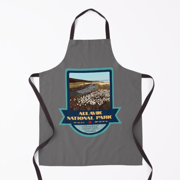 Item preview, Aulavik National Park Vintage Retro Sticker – Canada National Park Badge Design designed and sold by RouseDesigns.