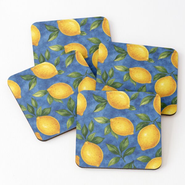 Item preview, Mediterranean Summer – Lemons & Oranges Illustration designed and sold by Suzy Perez Art.