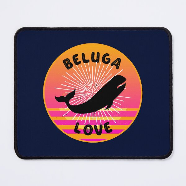 Item preview, Beluga Love Retro Illustration designed and sold by FallonDaria.