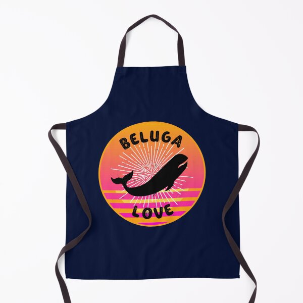 Item preview, Beluga Love Retro Illustration designed and sold by FallonDaria.