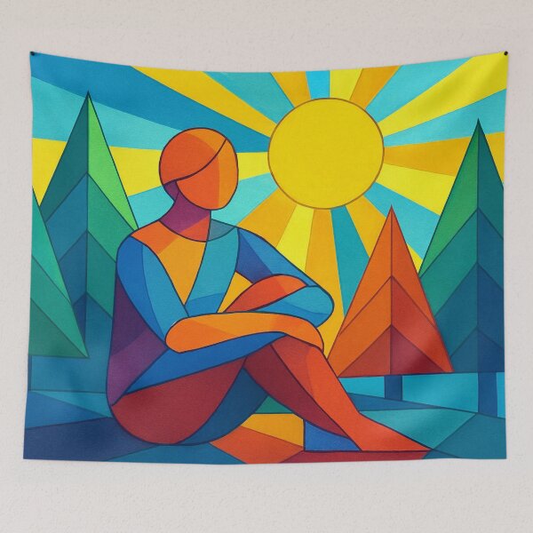 Item preview, Geometric stillness in sunlight designed and sold by Sigtrix.