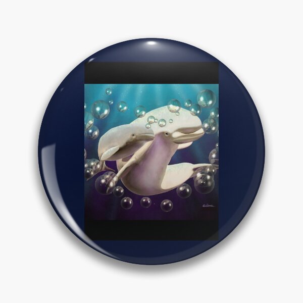 Item preview, Beluga whale mother and baby Graphic  designed and sold by FallonDaria.