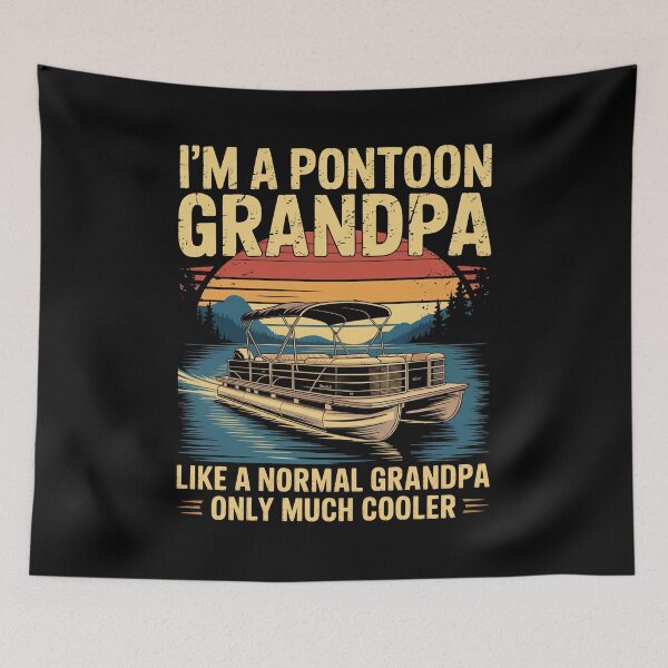 Item preview, Grandpa Pontoon Boat Lover designed and sold by TorjeARTStore.