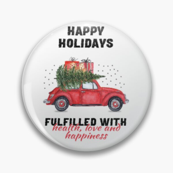 Item preview, Happy Holidays fulfilled with health, love and happiness designed and sold by UniqueTrick.