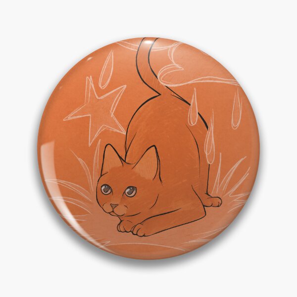 Item preview, Orange sketchy cat designed and sold by Fabasart.