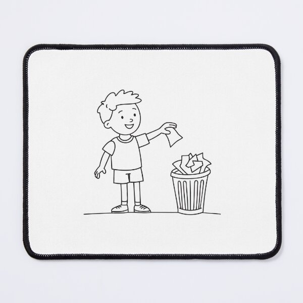 Item preview, A crumpled note thrown toward a bin by a kid designed and sold by rasagamastore.