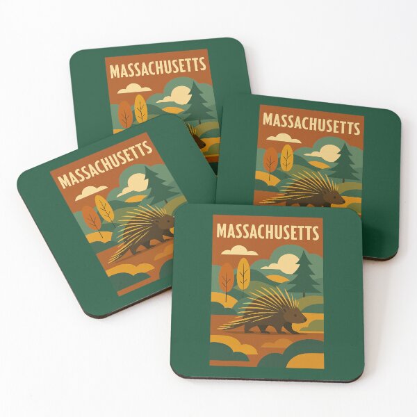 Item preview, Massachusetts  designed and sold by Broken Antler Designs .