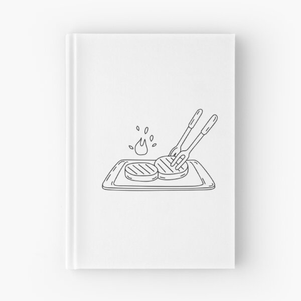 Item preview, A pair of tongs beside grilled meat on a tray designed and sold by rasagamastore.