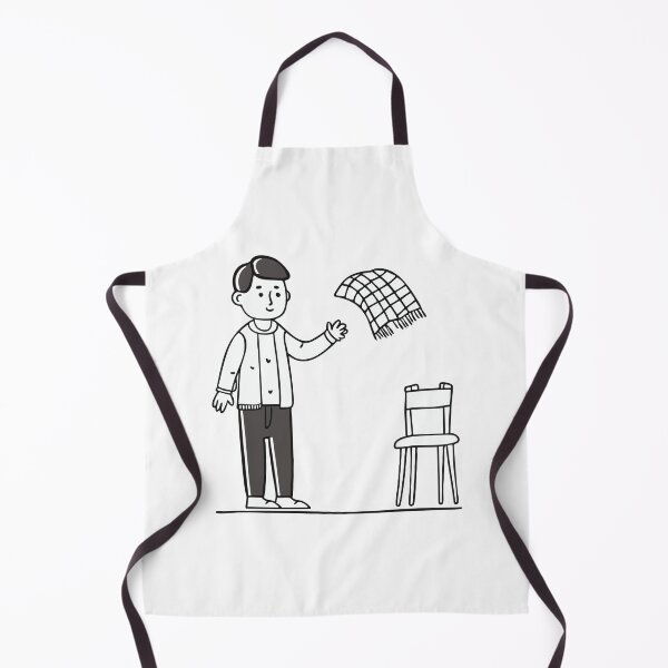 Item preview, A scarf being thrown onto a chair by a person designed and sold by rasagamastore.