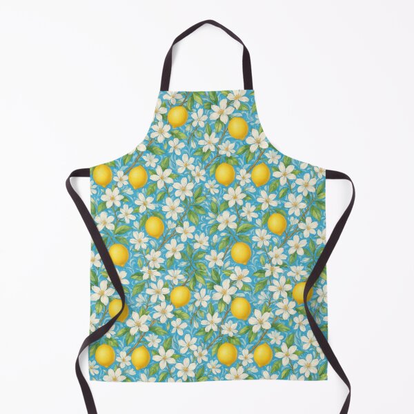 Item preview, Amalfi Coast Mediterranean Summer – Lemons & Flowers designed and sold by Suzy Perez Art.