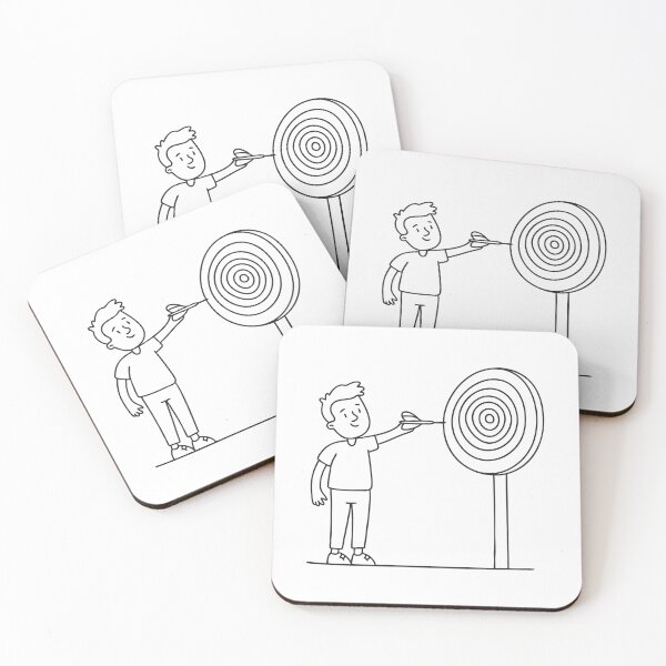 Item preview, A dart thrown at a target on the wall by a player designed and sold by rasagamastore.