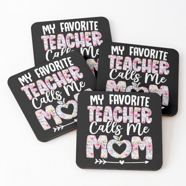 Aperçu de l'œuvre Motif floral pour mamans enseignantes – Le cadeau idéal pour les mamans enseignantes créée et vendue par mraihan.