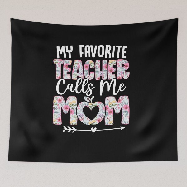 Item preview, Teacher Mom Floral Design – Perfect Gift for Educator Moms designed and sold by mraihan.