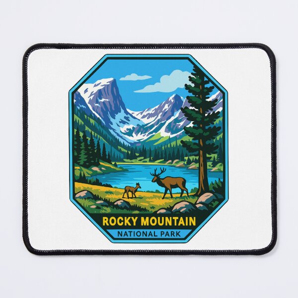 Item preview, Rocky Mountain National Park Colorado Sticker designed and sold by Ismeal Von.