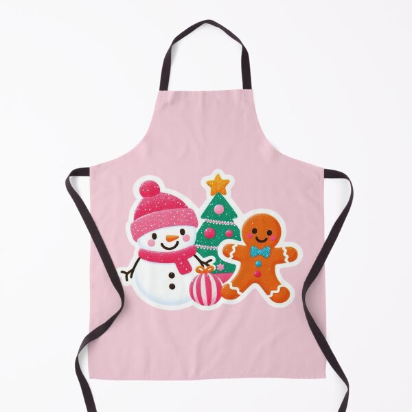Item preview, Magical Christmas Illustration – Christmas Tree, Gingerbread Man, Snowman & Snowflakes designed and sold by Sugar Wisdom .
