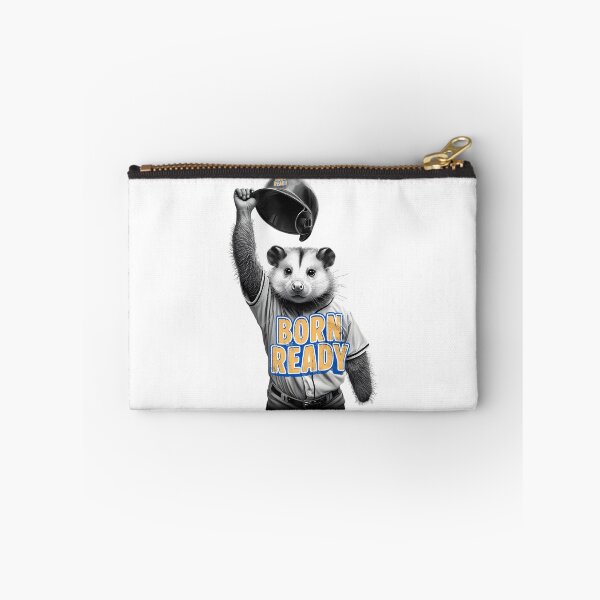 Item preview, Born Ready Baseball Opossum Meme designed and sold by Grace-Cop.
