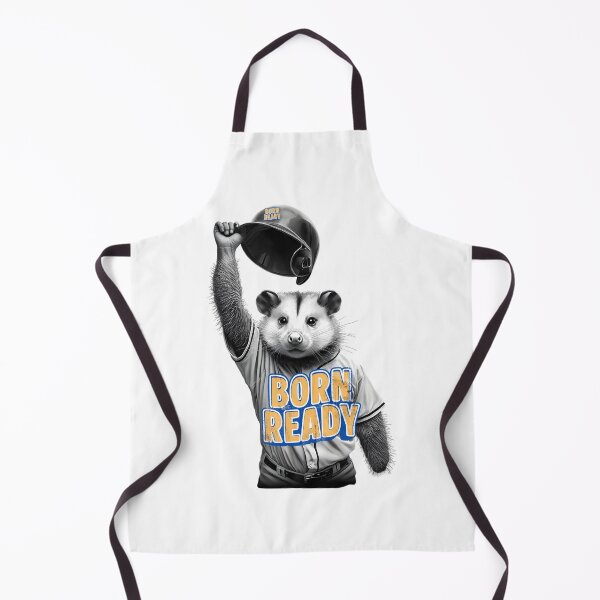Item preview, Born Ready Baseball Opossum Meme designed and sold by Grace-Cop.