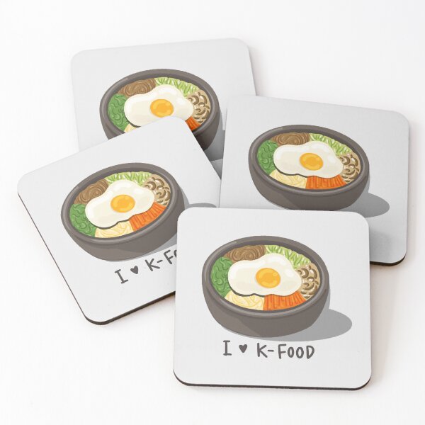 Item preview, Korean Bibimbap I Love K Food designed and sold by JenkDesigns.