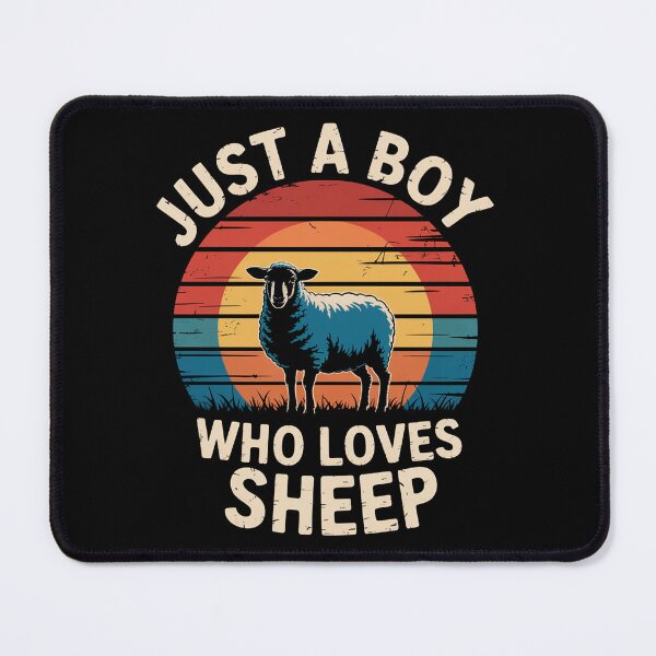 Item preview, Just A Boy Who Loves Sheep Farmer Sheep Lover  designed and sold by JonGogue.
