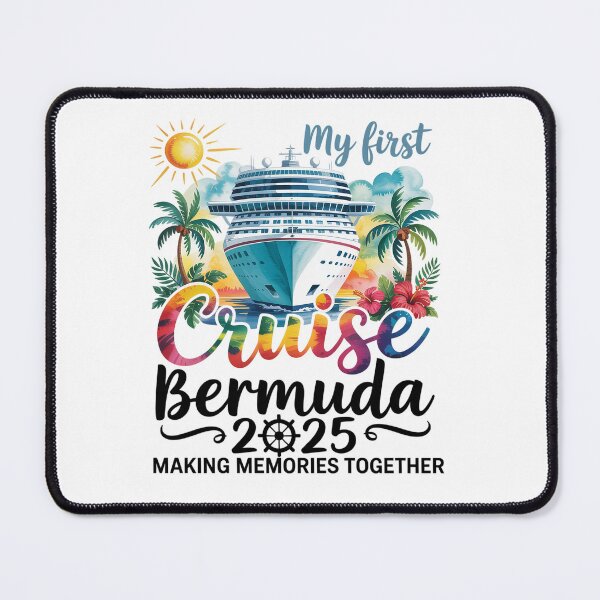 Item preview, My First Cruise Bermuda 2025 First Time Cruise Vacation designed and sold by MaryoKing.