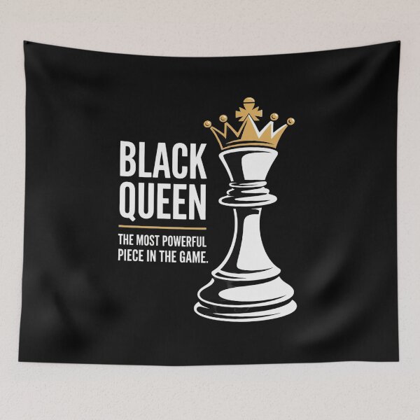 Item preview, Black Queen the most powerful piece in the the game  designed and sold by GGrizeldaRivas.