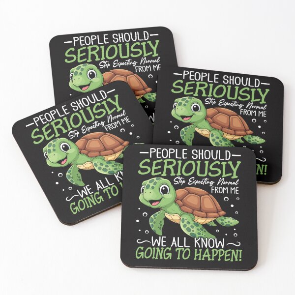 Item preview, Funny Turtle Quote – Seriously Going to Happen Cartoon Design designed and sold by mraihan.
