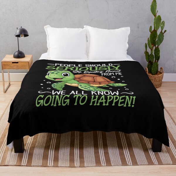 Item preview, Funny Turtle Quote – Seriously Going to Happen Cartoon Design designed and sold by mraihan.