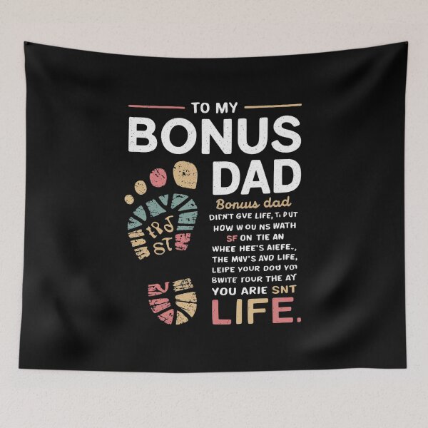 Item preview, Bonus Dad Father's Day From Stepdad For Daughter Son  designed and sold by GGrizeldaRivas.