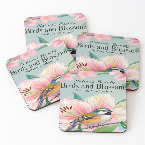 Item preview, Nature's Beauty Birds and Blossoms-Spring Collection 3 designed and sold by DinsignStudio.