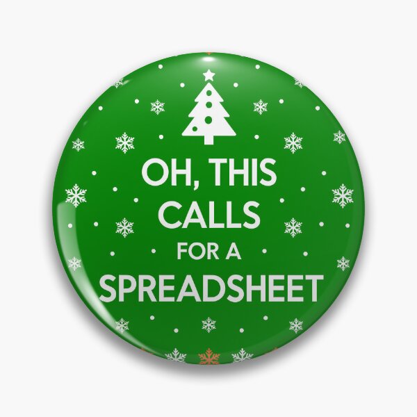 Item preview, This Calls for a Spreadsheet Christmas Sweater designed and sold by Millsoft.