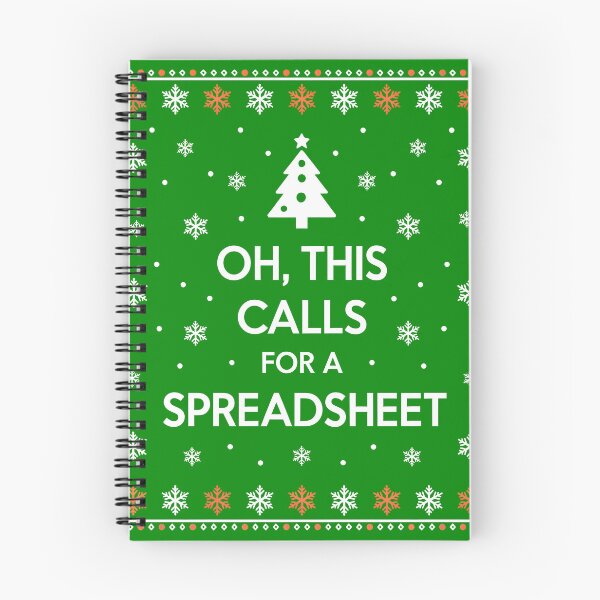 Item preview, This Calls for a Spreadsheet Christmas Sweater designed and sold by Millsoft.