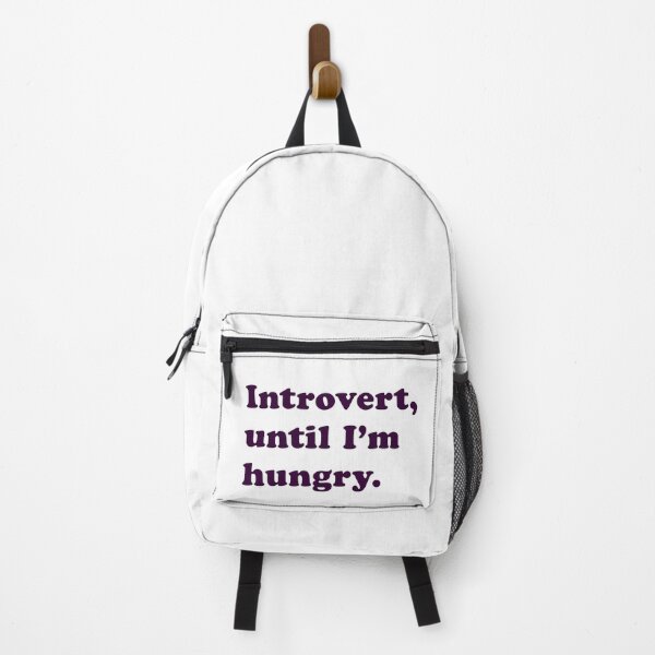 Item preview, Introvert, Until I’m Hungry. designed and sold by Social Battery.