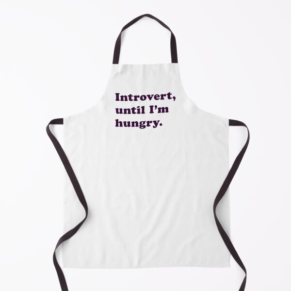 Item preview, Introvert, Until I’m Hungry. designed and sold by Social Battery.