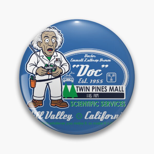 Item preview, Doc Brown Scientific Services Dks (© UCS LLC and Amblin) designed and sold by Alema Art.