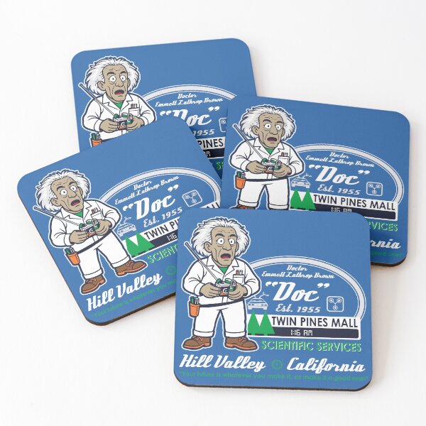 Item preview, Doc Brown Scientific Services Dks (© UCS LLC and Amblin) designed and sold by Alema Art.