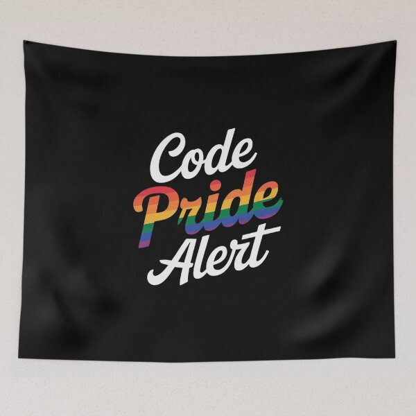 Item preview, Code Pride Alert Bisexual Lesbian Love Asexual Transgender  designed and sold by GGrizeldaRivas.