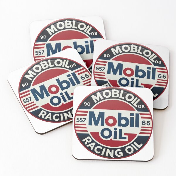 Item preview, Mobil Oil Racing Oil Vintage Sing designed and sold by CharlieDesings.