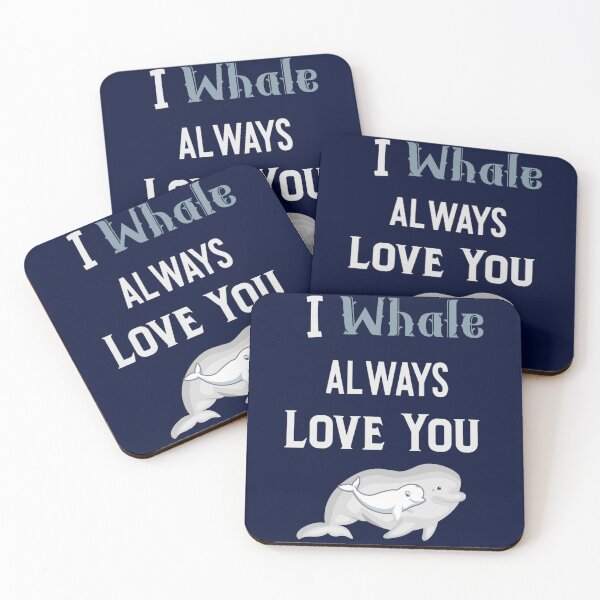 Item preview, I Whale Always Love You Beluga Whale  designed and sold by SantogadeElenas.