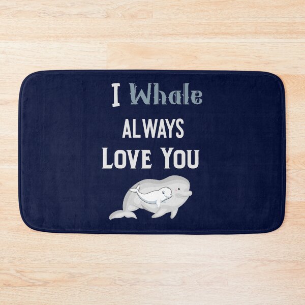 Item preview, I Whale Always Love You Beluga Whale  designed and sold by SantogadeElenas.