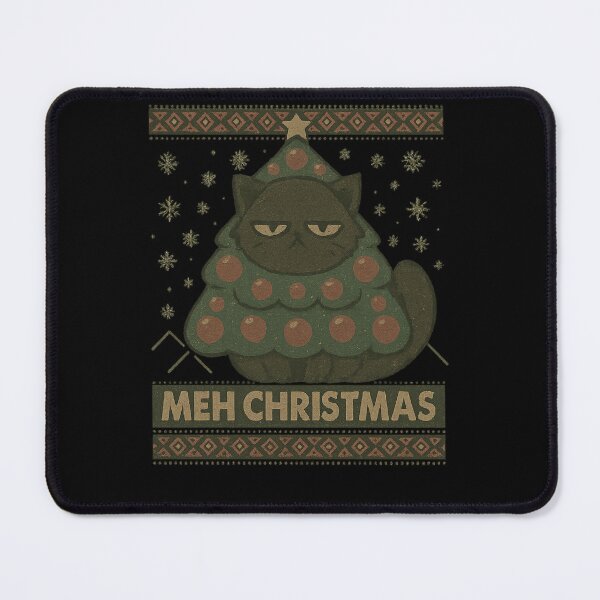 Item preview, Meh Christmas Funny Grumpy Cat Ugly Sweater Sarcastic Holiday designed and sold by haitrieuic96.