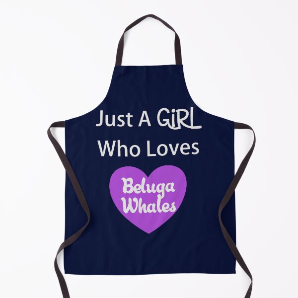 Item preview, Just A Girl Who Loves Beluga Whales designed and sold by SantogadeElenas.