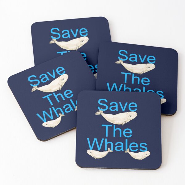 Item preview, Save The Whales Beluga  designed and sold by SantogadeElenas.