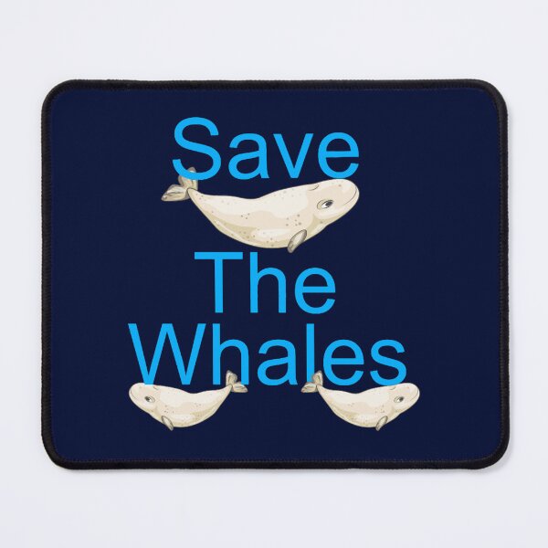 Item preview, Save The Whales Beluga  designed and sold by SantogadeElenas.
