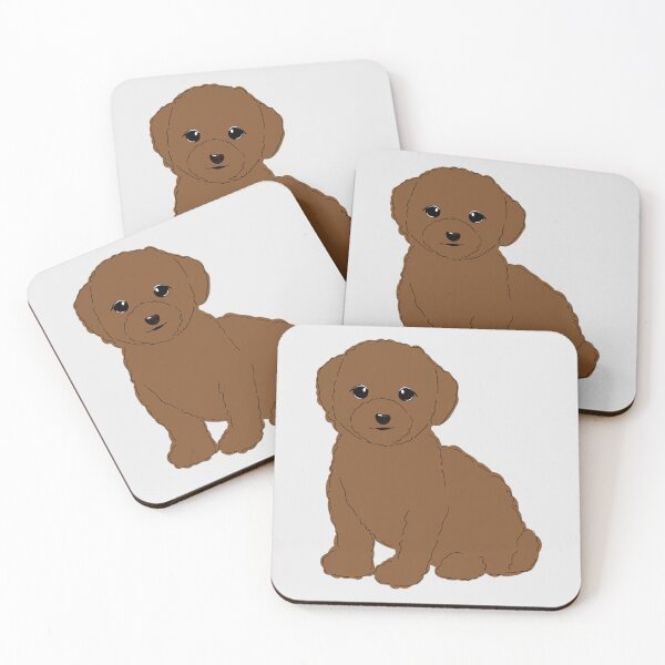 Item preview, Basic Brown Toy Poodle designed and sold by JenkDesigns.