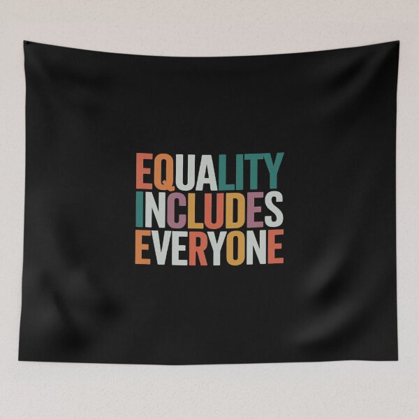 Item preview, Equality Includes Everyone LGBTQ Asexual Flag Ace Pride Ally  designed and sold by GGrizeldaRivas.