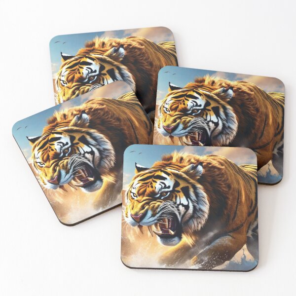 Item preview, Riverstrike - The Leaping Tiger designed and sold by afrancisCL.