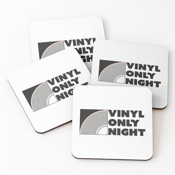 Item preview, Vinyl Only Night – Retro Vinyl Music Party designed and sold by favoritebubble.
