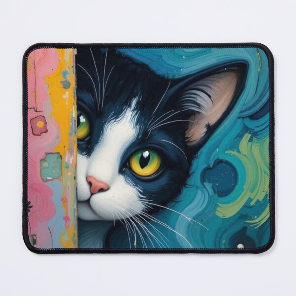 Item preview, Cute cat hiding designed and sold by GraphicMondaze.